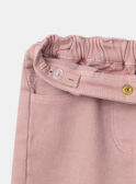Calças de ganga cor-de-rosa MAJENETTE / 25E2PF71PANP273