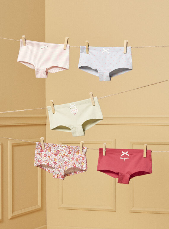 Conjunto de 5 shortys LUIBOETTE / 24H5PF52SHY001