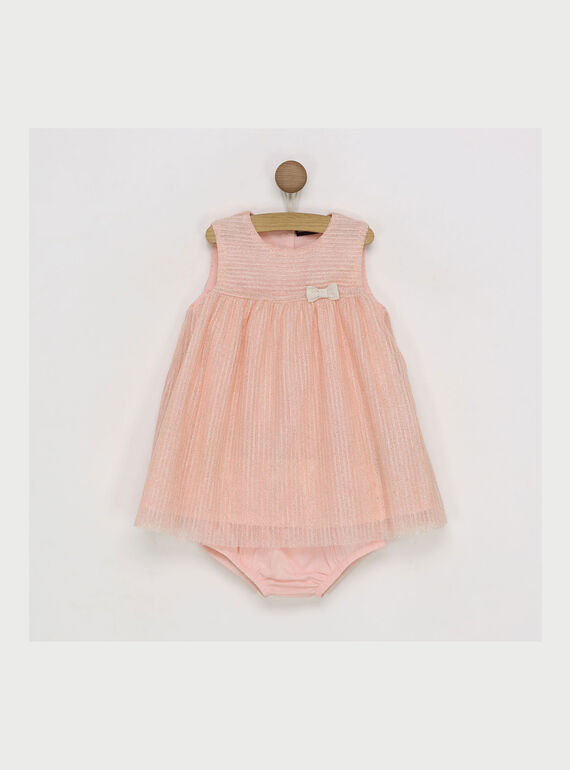 Vestido sem mangas rosa RYALBANE / 19E1BFR1CHS413