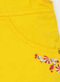Vestido sem mangas amarelo RAFANNY / 19E1BFC1CHS107