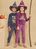 Pijama e chapéu violeta em veludo GRULOAGE / 23H5PGF1PYJ705