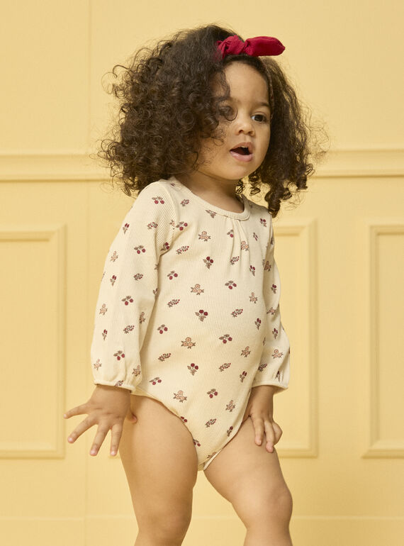 Body canelado com estampado floral LAPHILIPA / 24H1BFR2BOD001