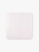 Manta rosa-pálido com estampado florido recém-nascido menina COLOMBE / 22E0AFC1D4P301