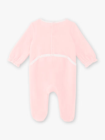 Babygro rosa-pálido bebé menina ZOELINE_B / 21E0NFG2GRE301