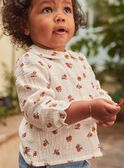 Camisa bauniha em gaze de algodão com estampado de fruta GAAGATHE / 23H1BF71CHE114