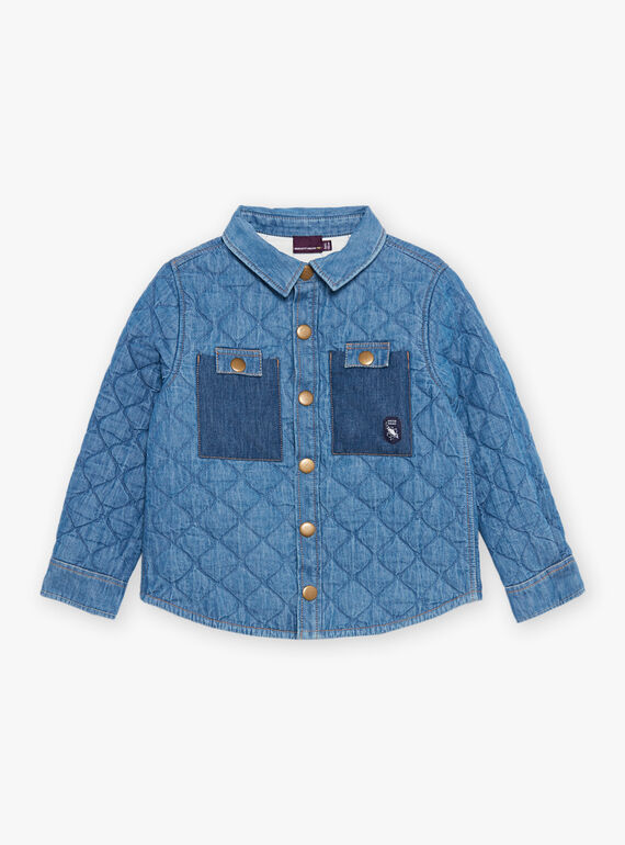 Sobrecamisa acolchoada de ganga DUQUILTAGE / 22H3PGY1SCHK005