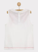 Camisa branca com bordados ROUBELETTE / 19E2PFM1CHE001