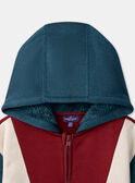 Sweat Tricolor com Capuz LAROAGE / 24H3PGR1SWE714