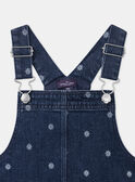 Vestido jardineira floral MESUBLETTE / 25E2PF81CHSK005