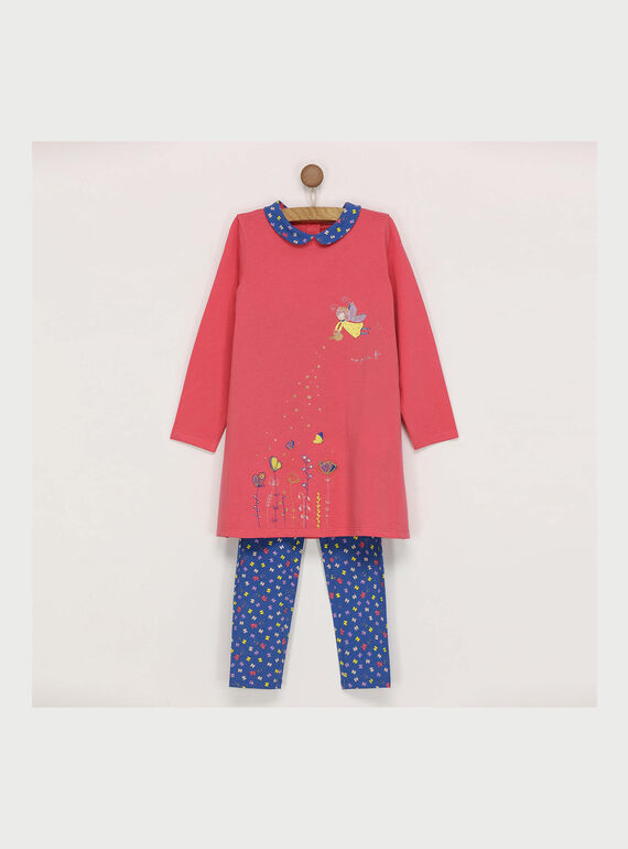 Camisa de noite rosa REJOFETTE / 19E5PF71CHND312
