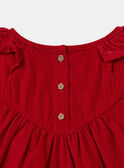 Blusa de bombazina bordada LALETTE / 24H2PFR1CHEF505