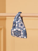Fita azul e branco com estampado florido LACHLOE / 24H4BFJ1BAN001