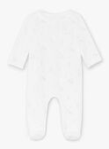 Babygro branco estampado ZOSACHA / 21E0NMG5GRE000