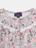 Camisa às flores  LADIMETTE / 24H2PFQ1CHE001
