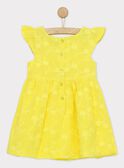 Vestido amarelo RYEDAETTE / 19E2PFS2ROB106