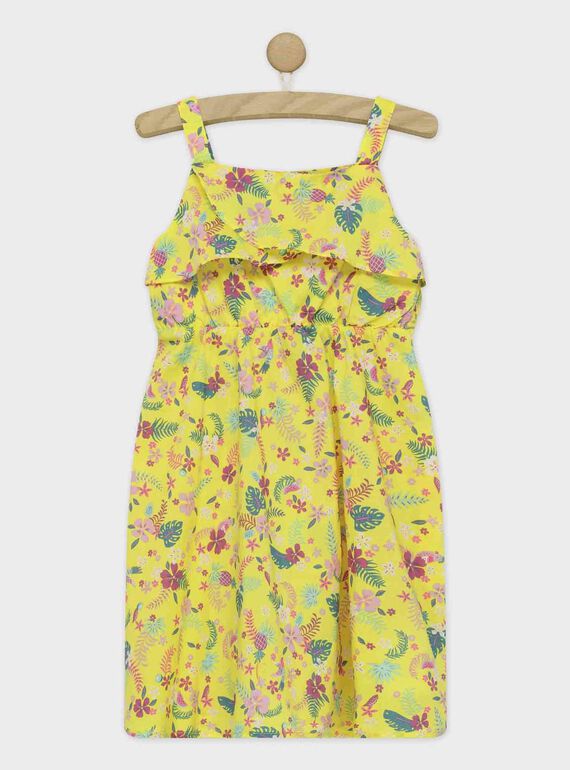 Vestido sem mangas amarelo ROYGLETTE / 19E2PFQ1RBS108