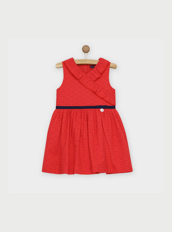 Vestido sem mangas vermelho RELINETTE / 19E2PFE1CHS050