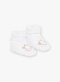 Pantufas de recém-nascido com desenho girafa FORENT / 23E0AM61CHP000