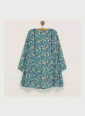 Vestido estampado verde RADYVETTE / 19E2PF61ROBG618