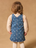 Vestido jardineira de ganga floral MABERTILLE / 25E1BF71CHSK005