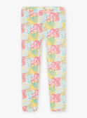 Leggings cru com estampado florido menina CEFLOETTE 3 / 22E4PFU3CAL811