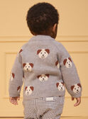 Camisola jacquard cães LAOREL / 24H1BGQ1PUL943