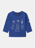 T-shirt de manga comprida de gatos MACONNOR / 25E1BG81TMLC209