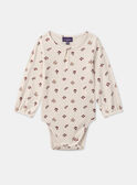 Body canelado com estampado floral LAPHILIPA / 24H1BFR2BOD001