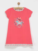 Dark coral Night dress NEGOUETTE / 18E5PFN1CHN419