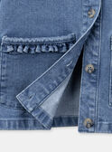 Jaqueta de jeans e bordados florais  KEVETTE / 24E2PF41VESP269