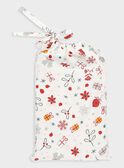 Conjunto de cama natal  vermelho com fronha quadrada SACOUETTE / 19HZENS1PLC511