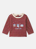 T-shirt de manga comprida às riscas LASAMUEL / 24H1BGR1TML501