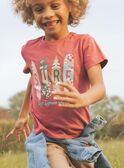 T-shirt com padrão surf FISURFAGE / 23E3PGD2TMC303