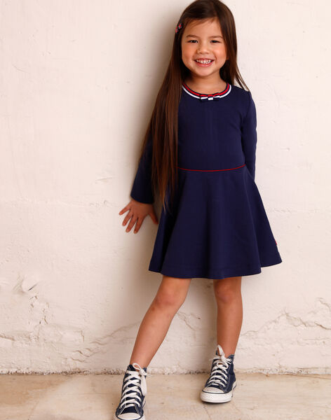 Vestido Azul Marinho Crianca Menina Comprar Online Vestido Sergentmajor