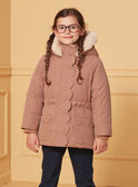 Light brown PARKA LIKITETTE / 24H2PF71PAR804