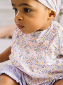 Body, bloomer e fita lilás com estampado de flores FORINE / 23E0CFT2ENSH700