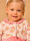 Babygrow de veludo com gorro 