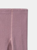 Collants malva jacquard fantasia MAJOUETTE / 25E4PF72COL328