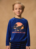 Pijama de veludo Dinossauro MUIVELAGE / 25E5PGE6PYJC209