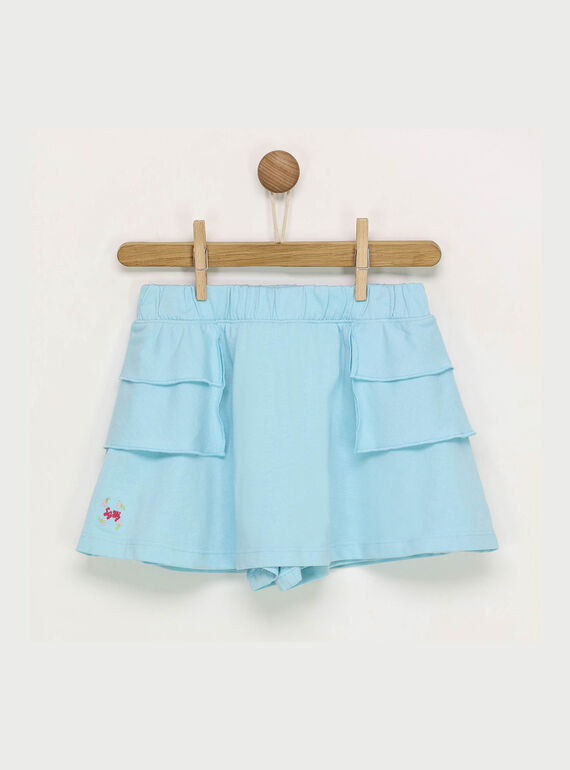 Saia azul-celeste RADUDETTE 4 / 19E2PFL4JUP020