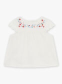 T-shirt em jersey com bordado florido FALESLI / 23E1BFC1TEE001