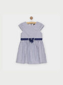Vestido azul-marinho RYCACETTE / 19E2PFT2ROB070