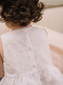 Vestido e bloomer de cerimónia bebé menina CAJULIE / 22E1BFH2CHS001
