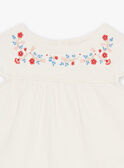 T-shirt em jersey com bordado florido FALESLI / 23E1BFC1TEE001