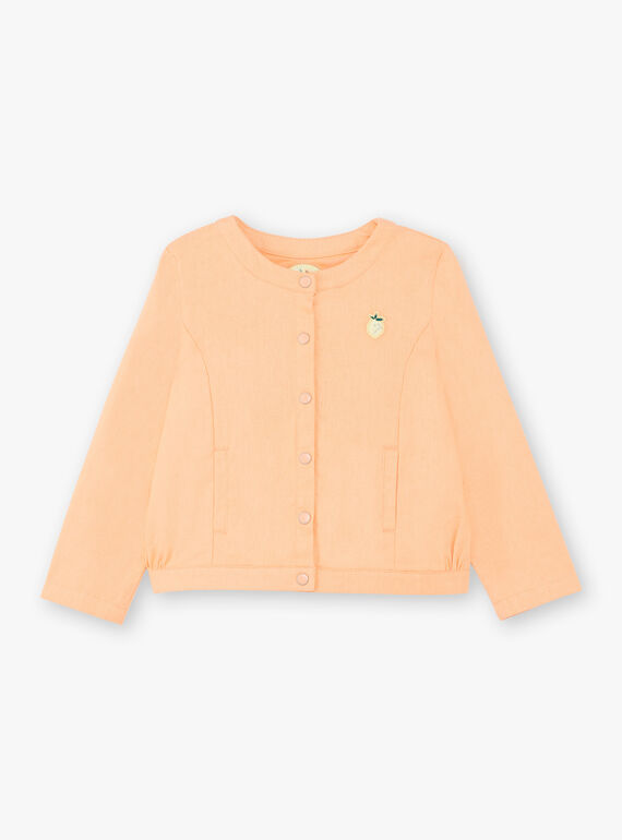 Casaco laranja menina ZIJAKETTE / 21E2PFO1VES406