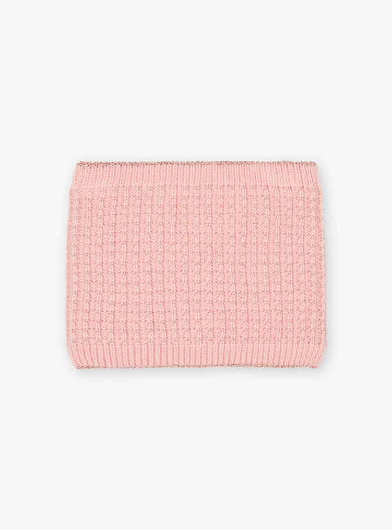 Snood rosa padrão corações menina BLODYETTE / 21H4PFD3SNOD300