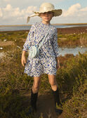 Vestido floral com franzido smock  MESMOKETTE / 25E2PF81ROBC238