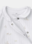 White BABYGROW MONJI / 25E0NMI1GRE000