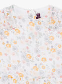 Blusa com estampado florido e folhos bebé menina CYAMELIE / 22E1BF11CHE001