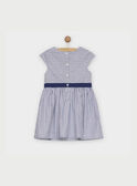 Vestido azul-marinho RYCACETTE / 19E2PFT2ROB070